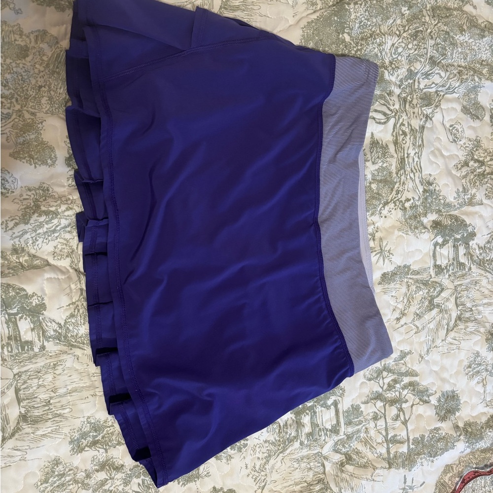 lululemon athletica 8 Tall Women's Bruised Berry Pace Setter Skirt tennis golf - Picture 10 of 16